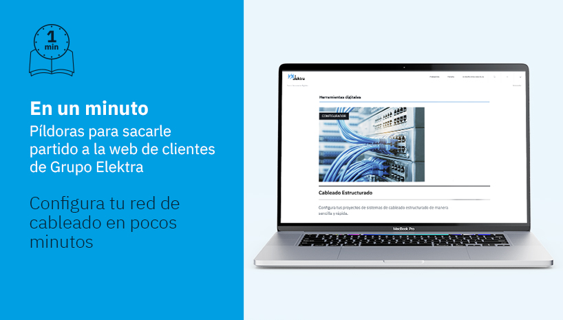 Configura tu red de cableado en pocos minutos