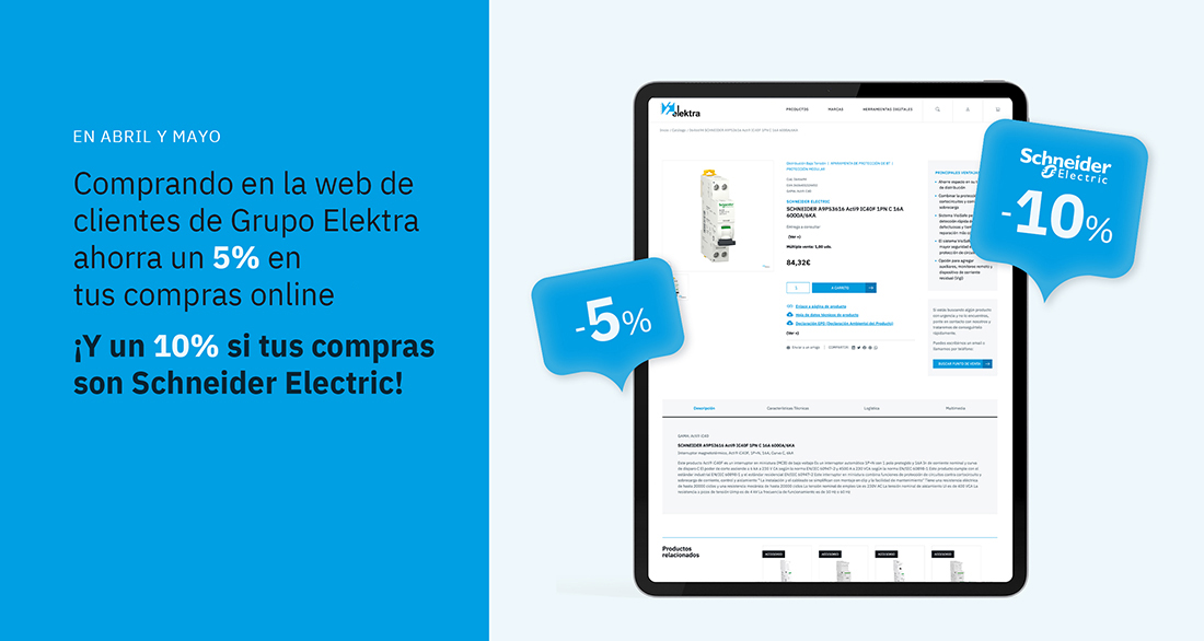 ahorra un 5% en tus compras online de la web de cliente