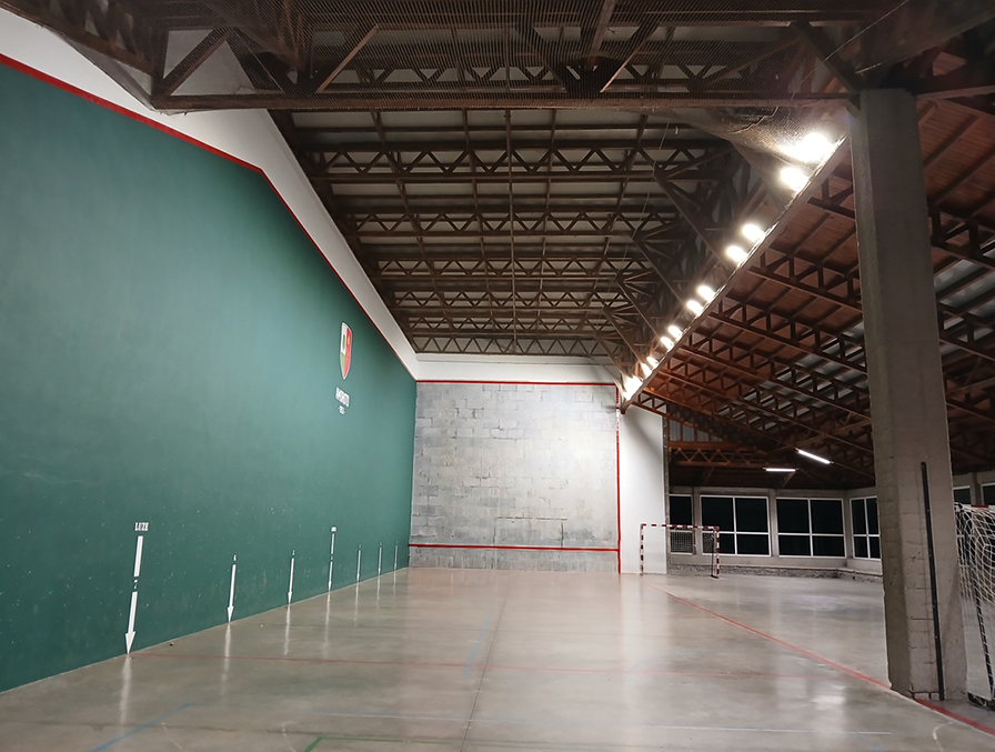 Caso de éxito: Iluminación eficiente para el frontón de Amoroto 