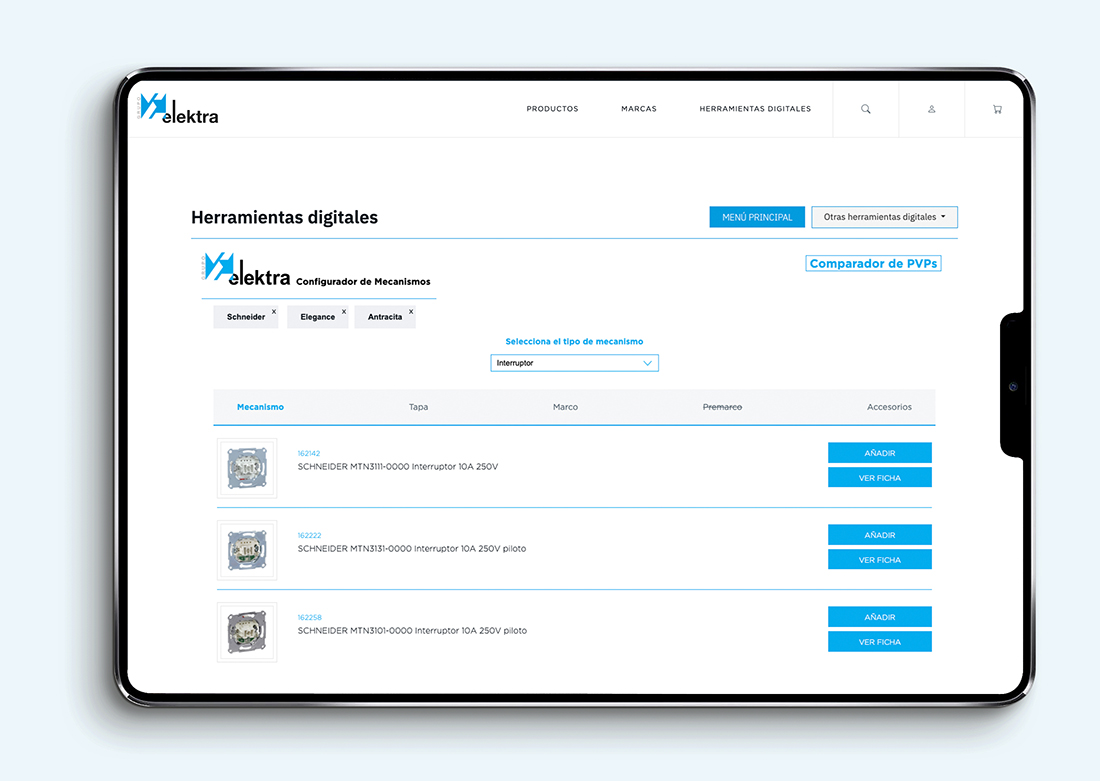 Configura tus mecanismos de forma rápida y sin errores, 3. Ahorro de tiempo y mucha más eficiencia en tus pedidos